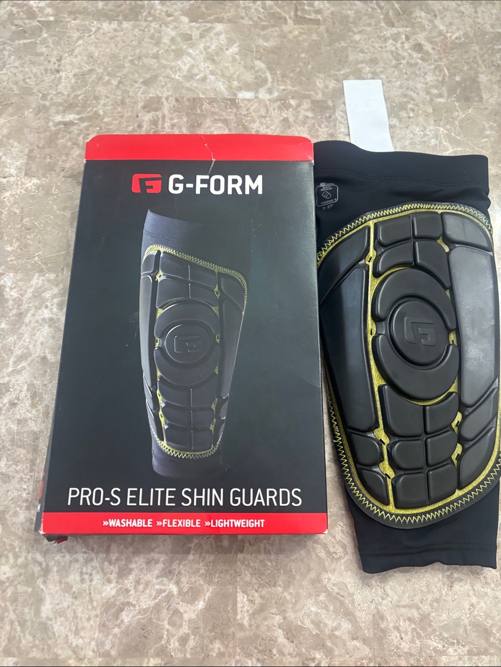 G-Form Black Pro-D elite shin guards